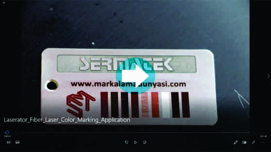 Laser Color Marking Application