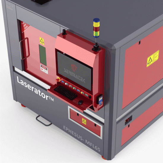 Laserator EPHESUS 65 Class-I Fiber Laser Cutting Machine, Laser Cutting, Enclosed Cabinet Laser Cutting System, Laser Cutting Machine