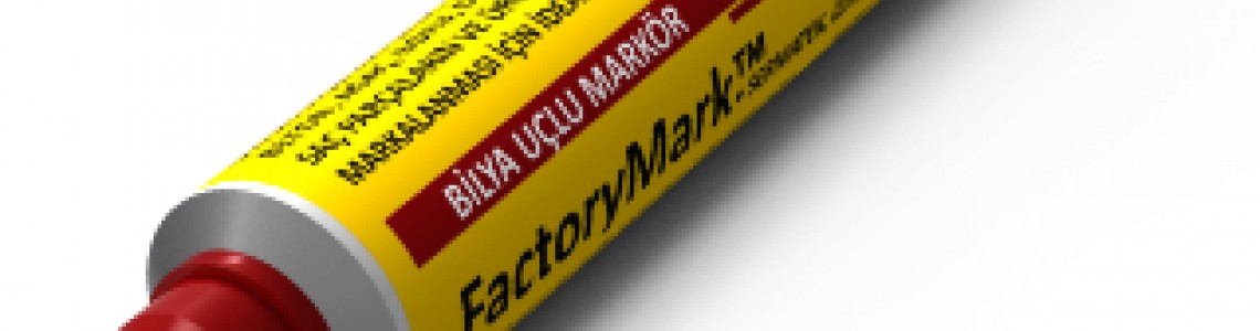Factorymark R30 Serisi Bilya Uclu Boya Markorleri