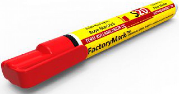 factorymark s20 13cm kirmizi kalici