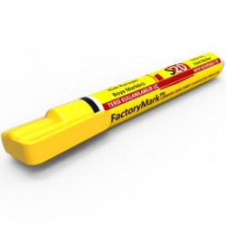 FactoryMark™ S20 13cm³ Sarı Kalıcı Boya Markörü