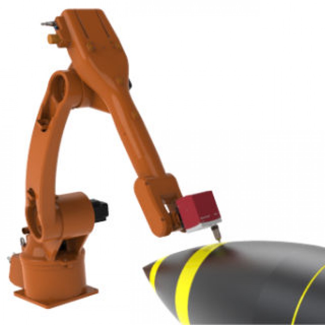 Dotpeenator™ ROBO54 Dot Peen Marking Robot, Robotic Marking,